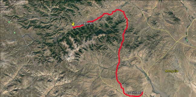 Arvaikheer to Waterfall