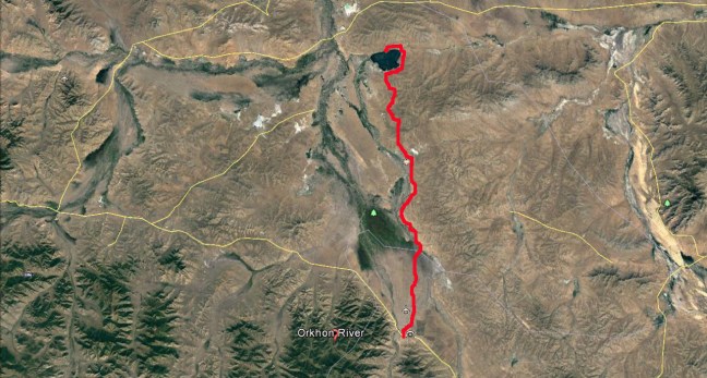 Karkhorin to Lake Ojii