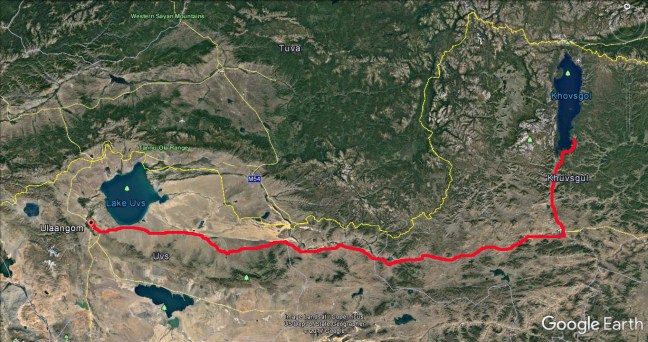 Lake Kovsgol to Ulanngom